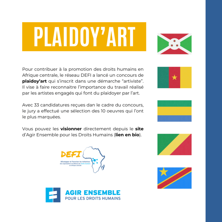 Concours Plaidoy'Art top 10 - 2