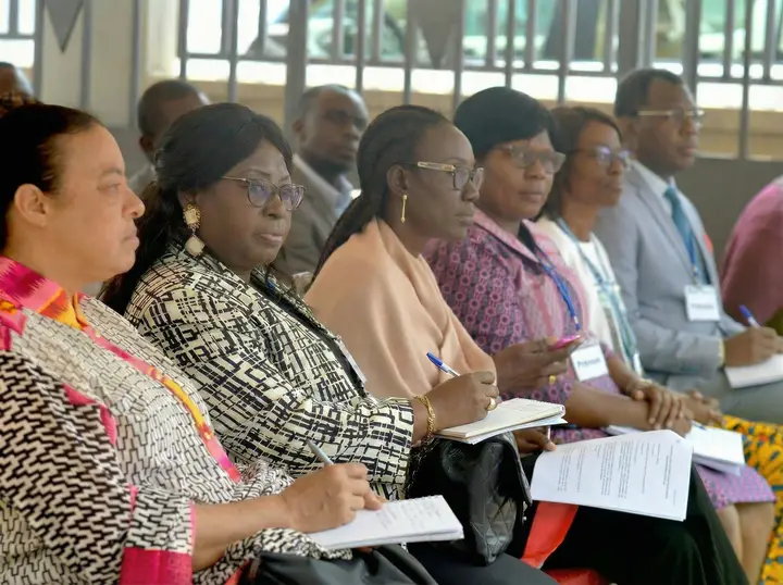 Réunion de travail présentée dans le document du projet IMPACT