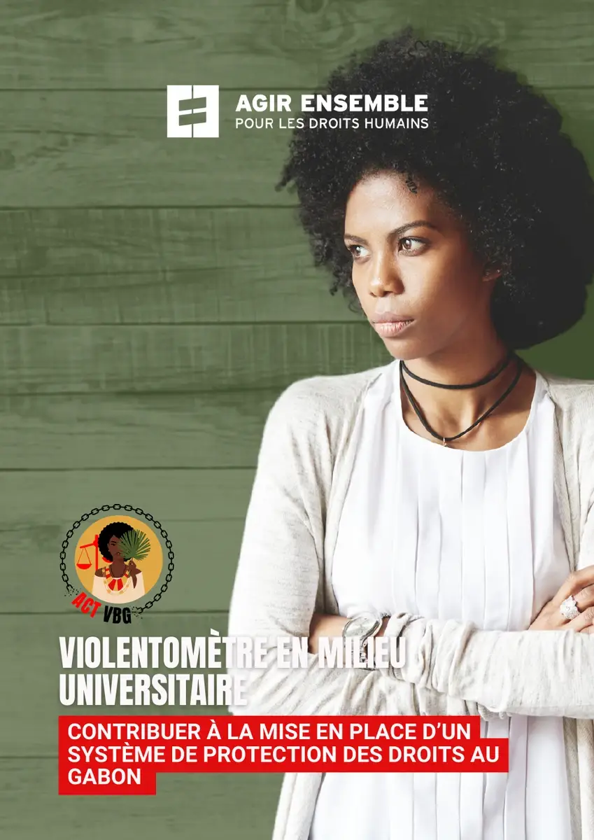 Couverture du violentomètre en milieu universitaire ACT VBG, février 2025.