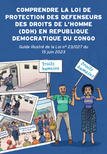 Comprendre la loi de protection des DDH en RDC